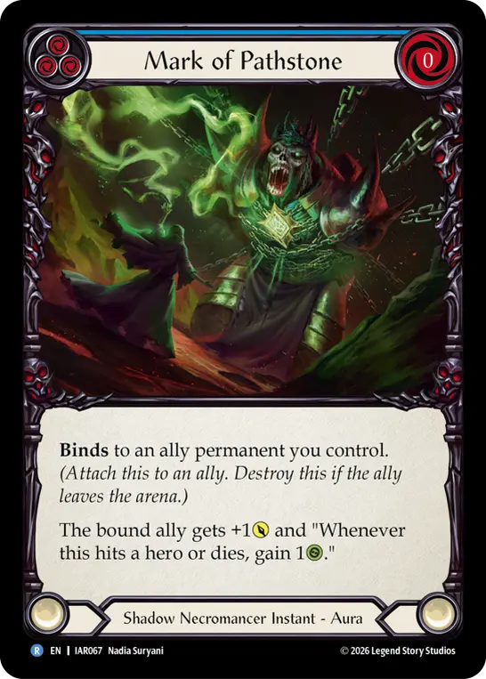Mark of Pathstone card image, pitch 3