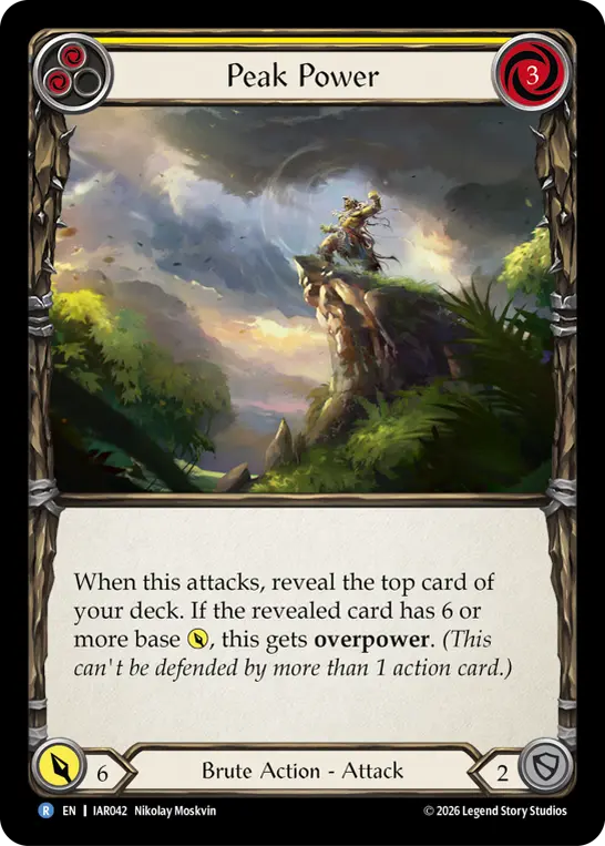 Peak Power card image, pitch 2