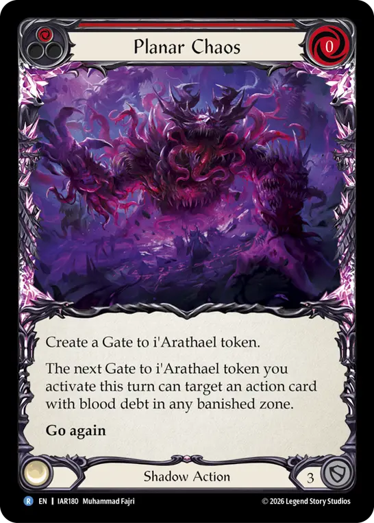 Planar Chaos card image, pitch 1