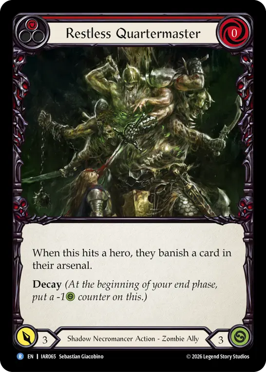 Restless Quartermaster card image, pitch 1