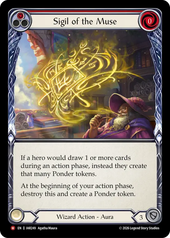Sigil of the Muse card image, pitch 1
