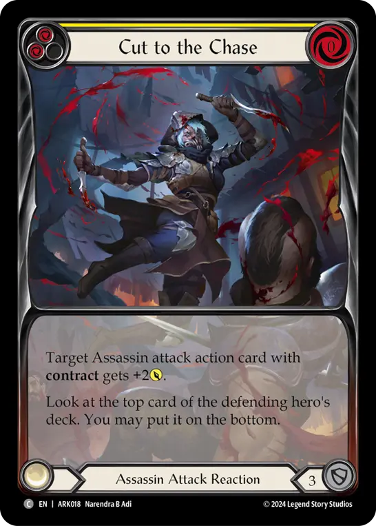 Cut to the Chase card image, pitch 2
