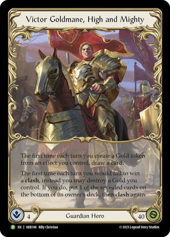 Victor Goldmane, High and Mighty card image