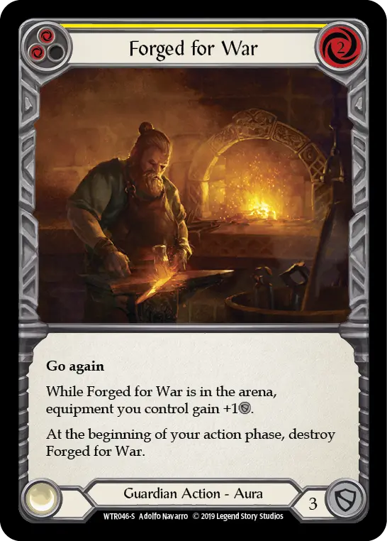 Forged for War card image, pitch 2