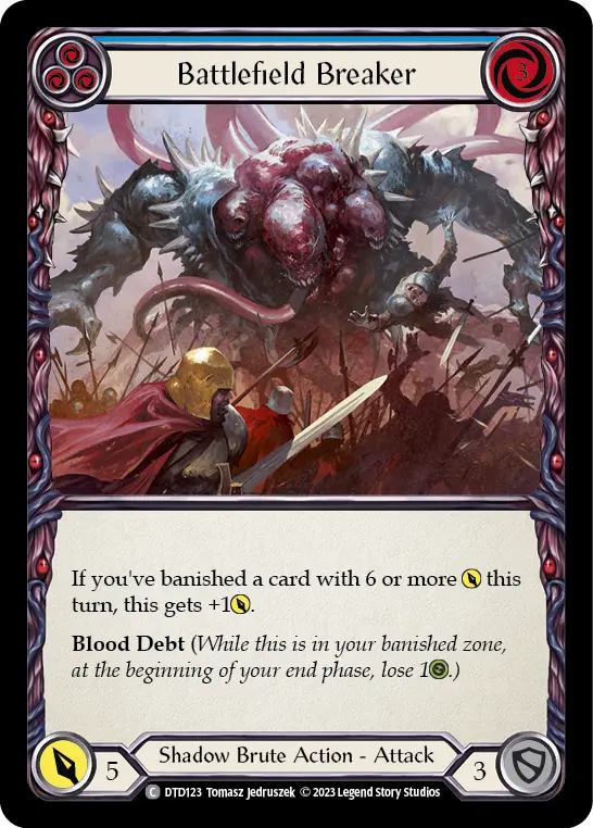 Battlefield Breaker card image, pitch 3