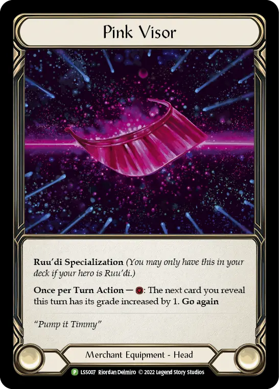 Pink Visor card image