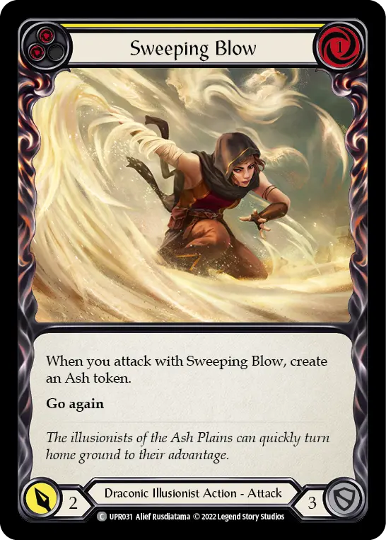 Sweeping Blow card image, pitch 2