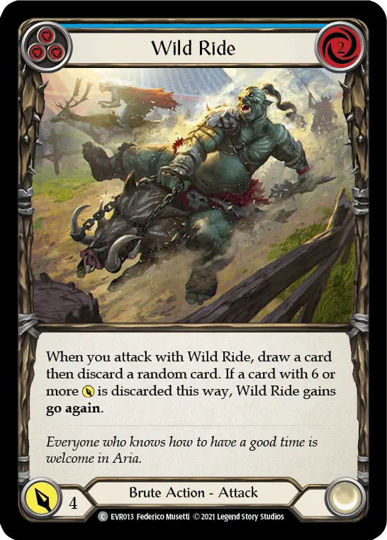 Wild Ride card image, pitch 3