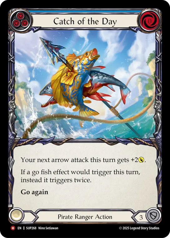 Catch of the Day card image, pitch 3
