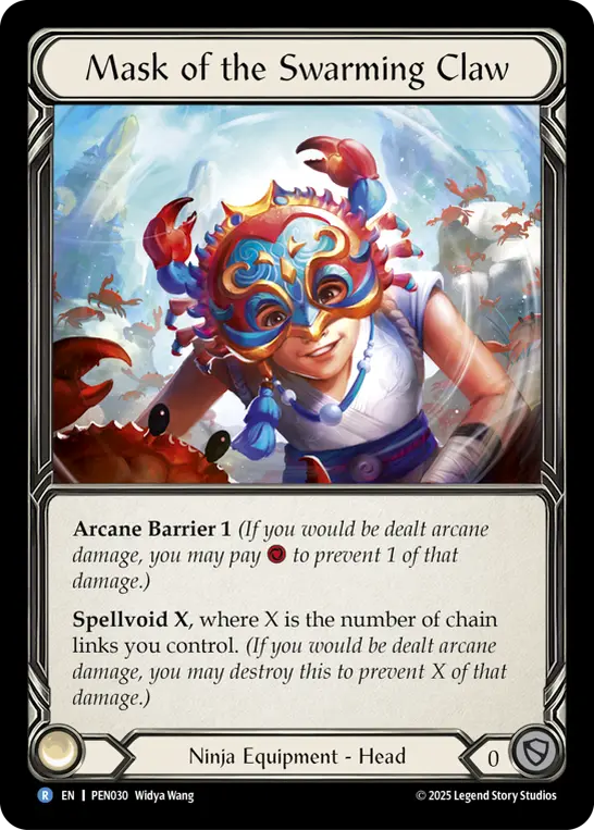 Mask of the Swarming Claw card image