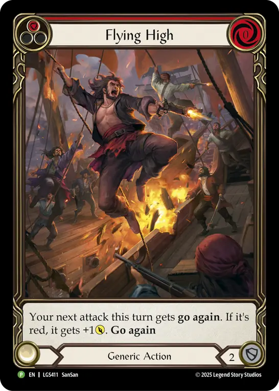 Flying High card image, pitch 1