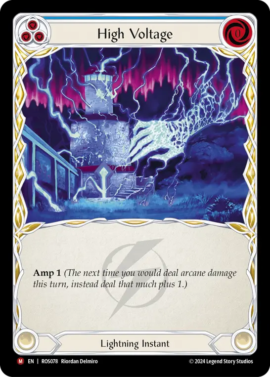 High Voltage card image, pitch 3
