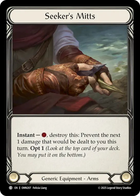 Seeker's Mitts card image