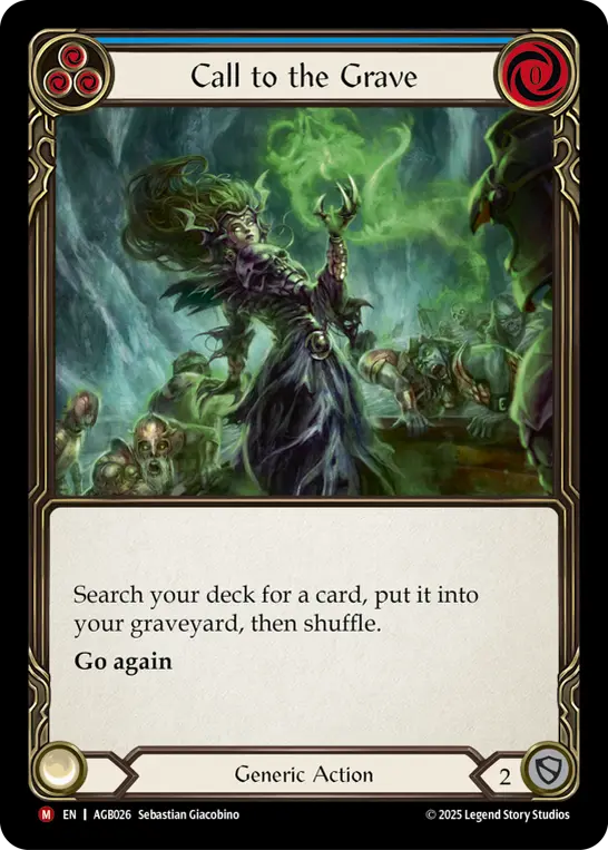 Call to the Grave card image, pitch 3