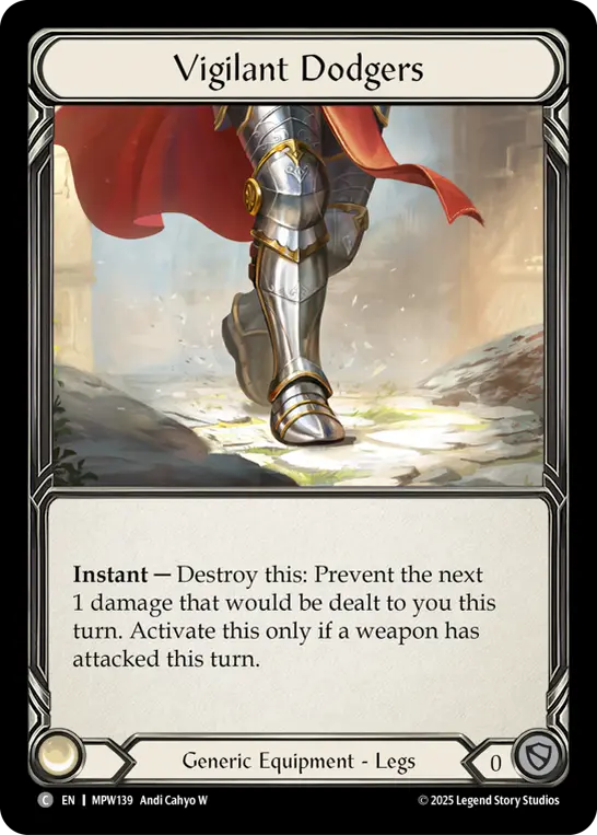 Vigilant Dodgers card image