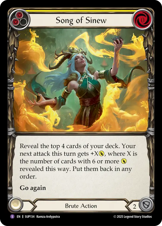 Song of Sinew card image, pitch 2