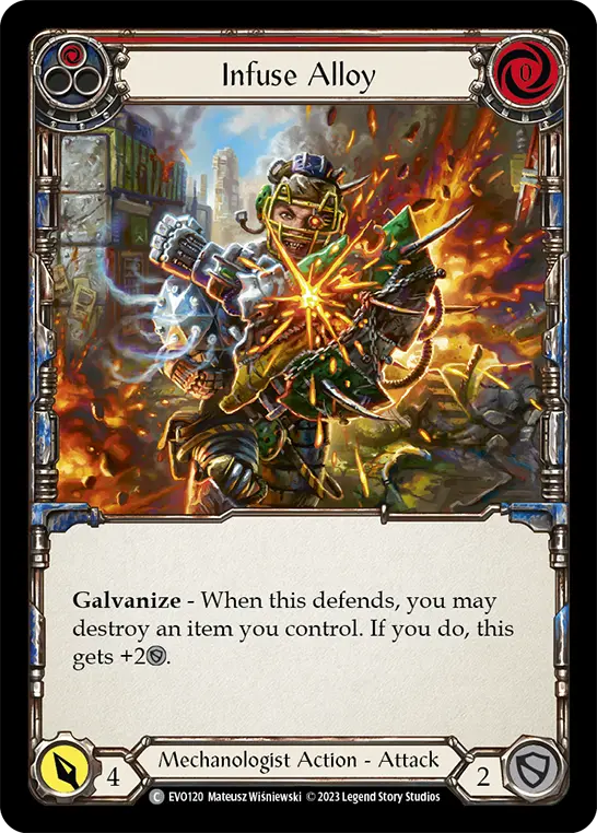 Infuse Alloy card image, pitch 1