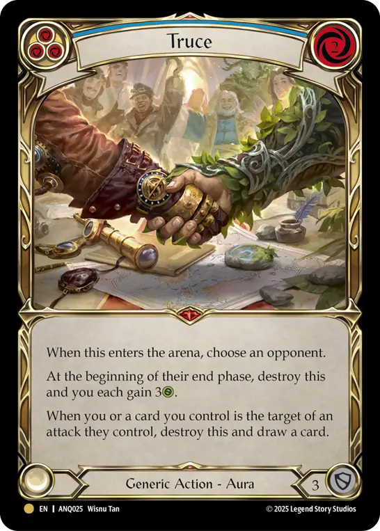 Truce card image, pitch 3