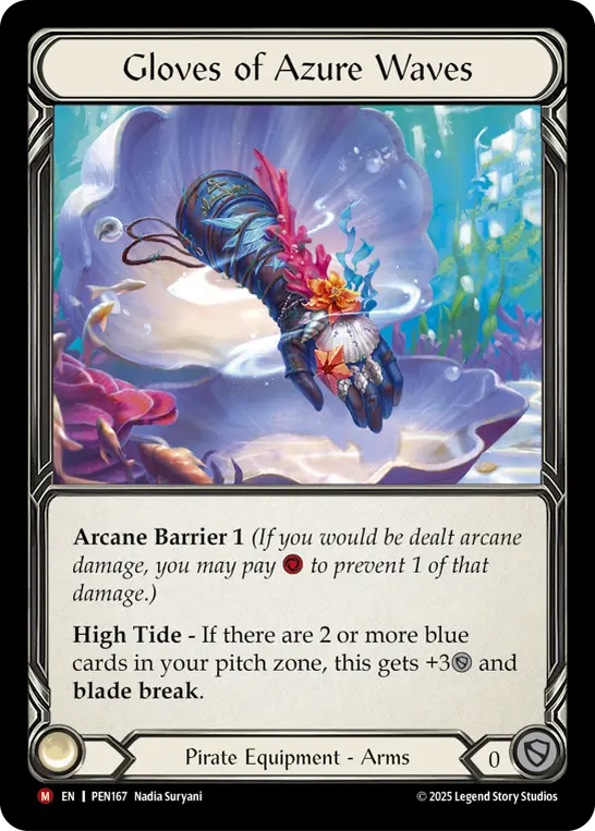 Gloves of Azure Waves card image