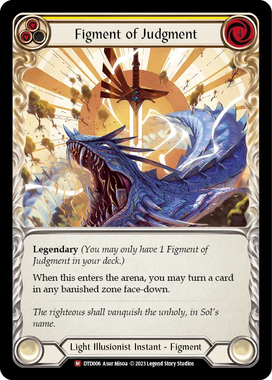 Figment of Judgment card image, pitch 2