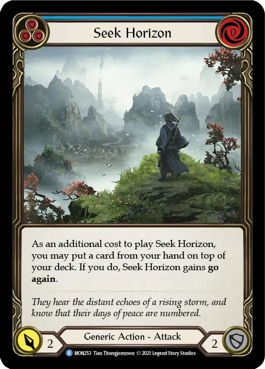 Seek Horizon card image, pitch 3