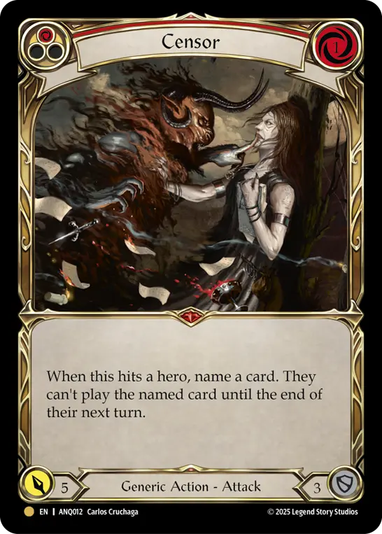 Censor card image, pitch 1