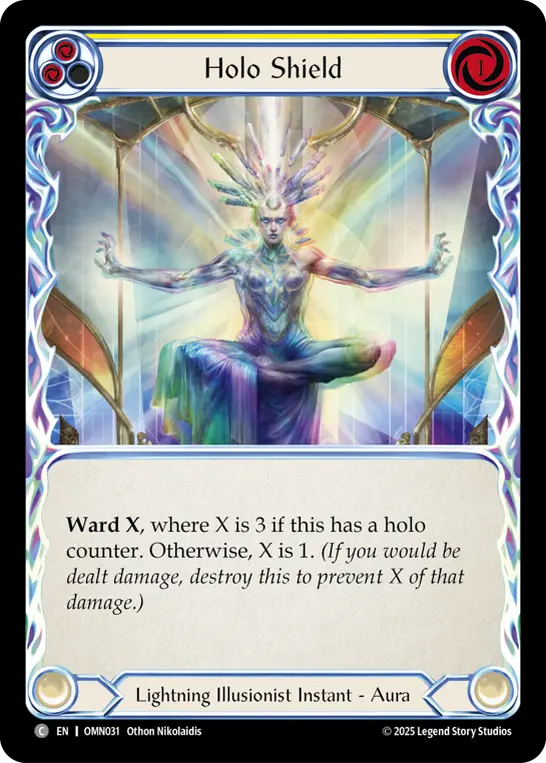 Holo Shield card image, pitch 2