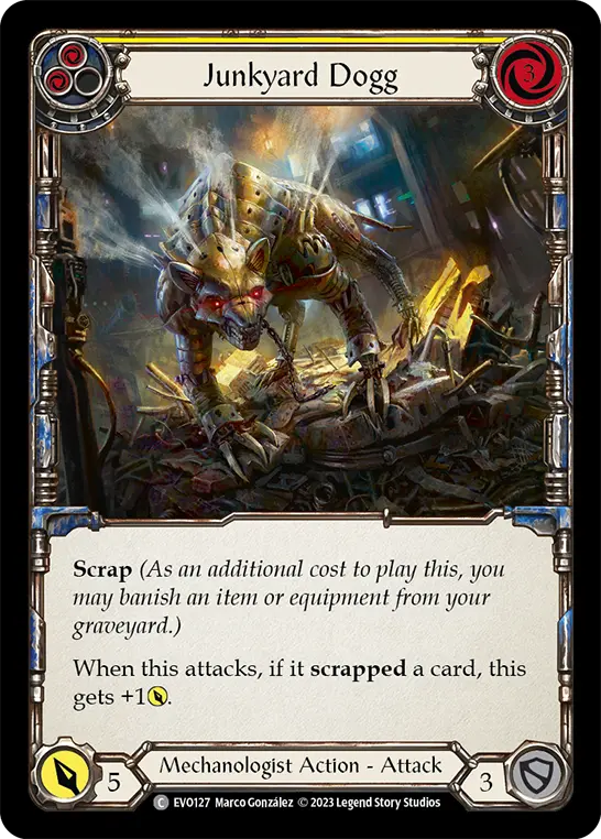 Junkyard Dogg card image, pitch 2