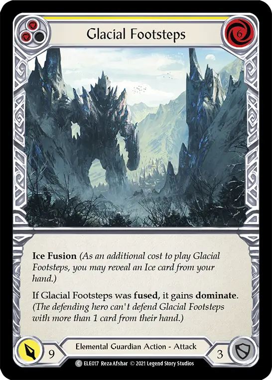 Glacial Footsteps card image, pitch 2