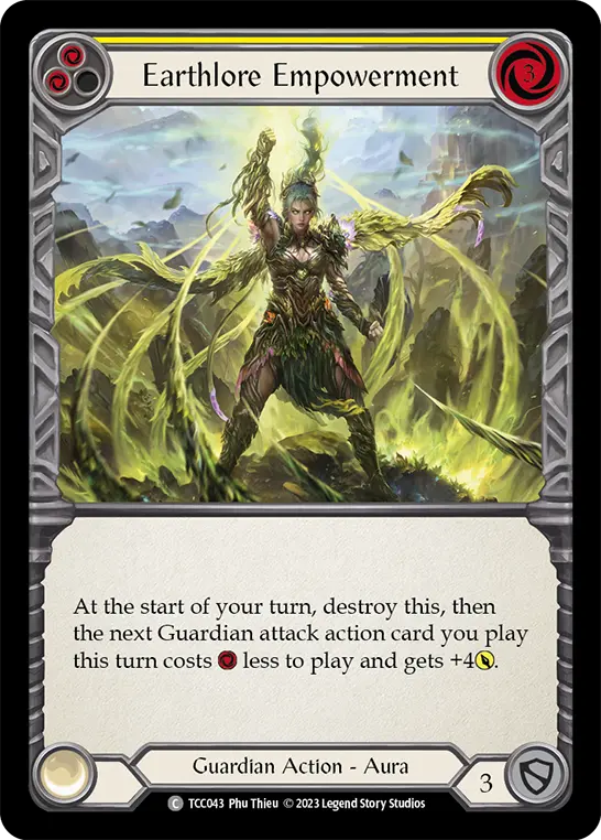 Earthlore Empowerment card image, pitch 2