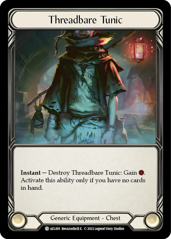 Threadbare Tunic card image