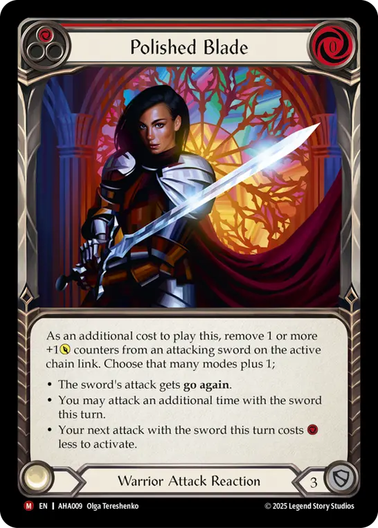 Polished Blade card image, pitch 1