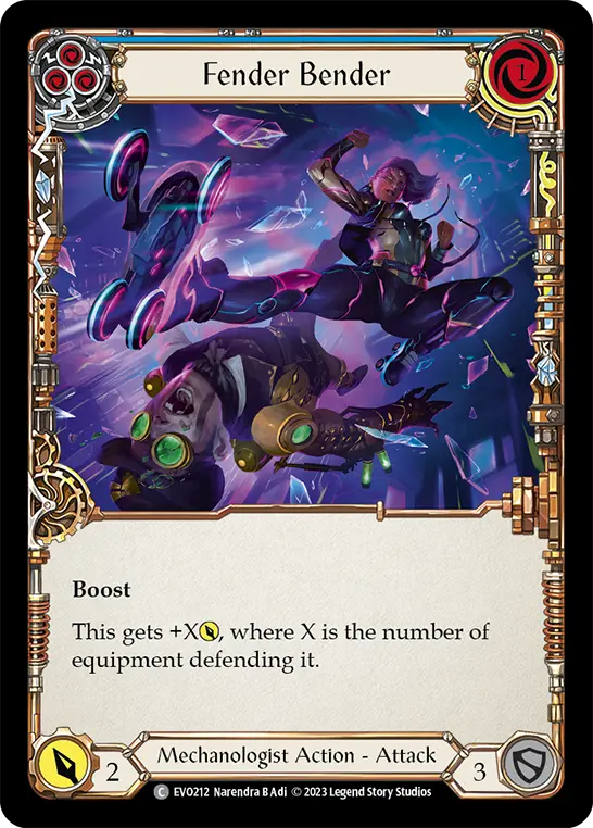 Fender Bender card image, pitch 3