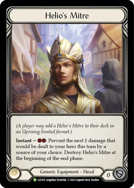 Helio's Mitre card image