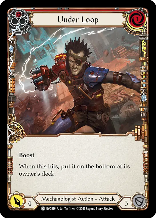 Under Loop card image, pitch 1