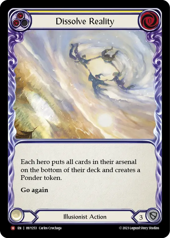 Dissolve Reality card image, pitch 2