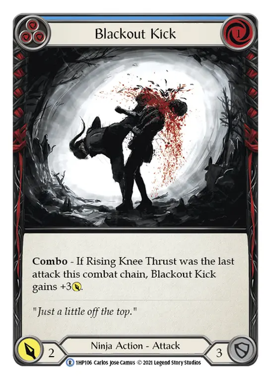 Blackout Kick card image, pitch 3