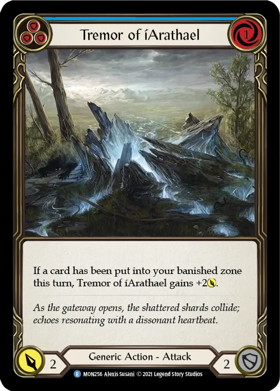 Tremor of i'Arathael card image, pitch 3