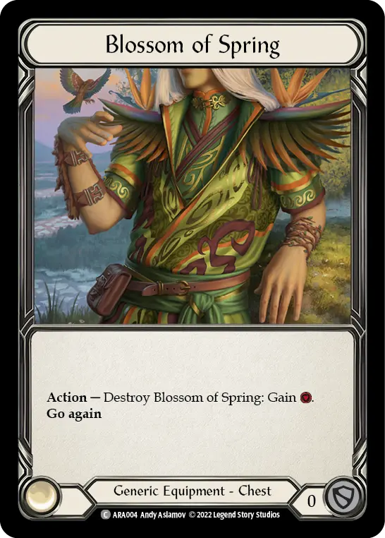 Blossom of Spring card image