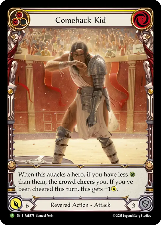 Comeback Kid card image, pitch 2