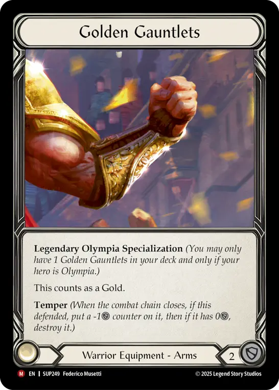 Golden Gauntlets card image