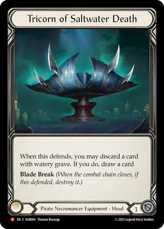 Tricorn of Saltwater Death card image