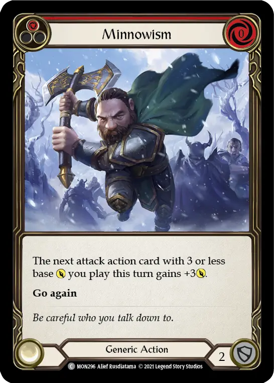 Minnowism card image, pitch 1