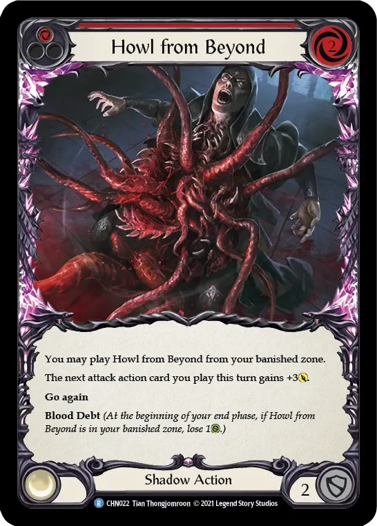 Howl from Beyond card image, pitch 1
