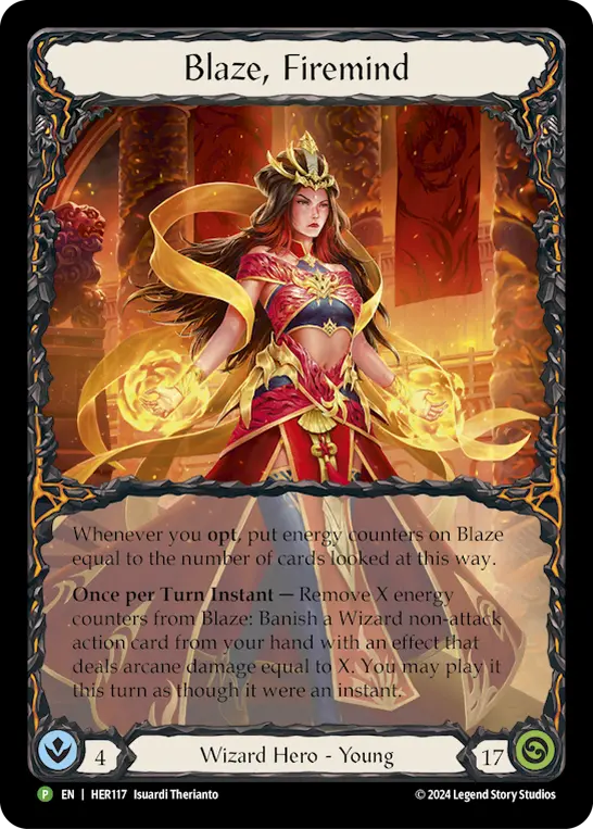 Blaze, Firemind card image