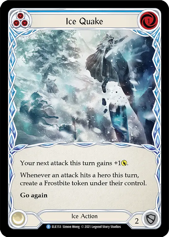 Ice Quake card image, pitch 3