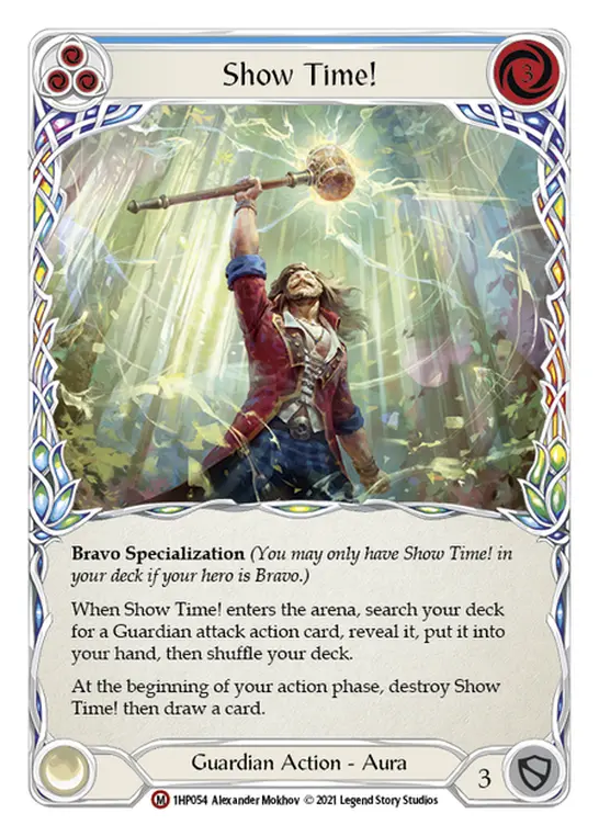 Show Time! card image, pitch 3
