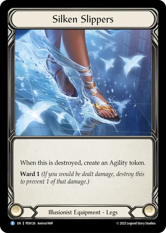 Silken Slippers card image