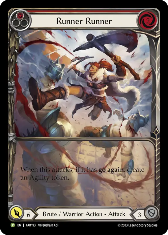 Runner Runner card image, pitch 1