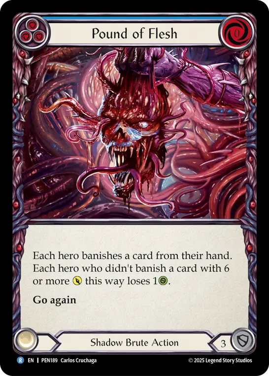 Pound of Flesh card image, pitch 3